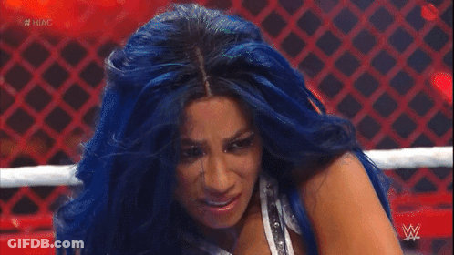 Sasha Banks Is The New Smackdown Women 'S Champion On This Wrestling Show GIF
