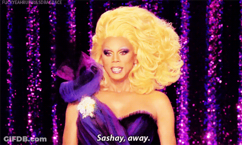 Sashay Away Drag Race GIF