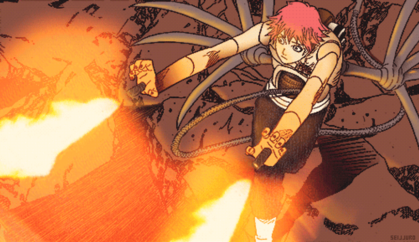 Sasori Animated Manga GIF