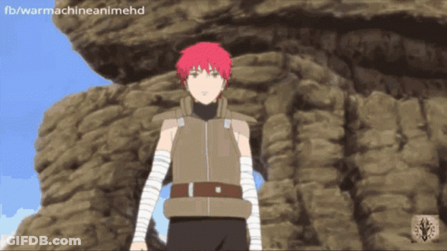 Sasori Iron Sand Puppet Naruto GIF