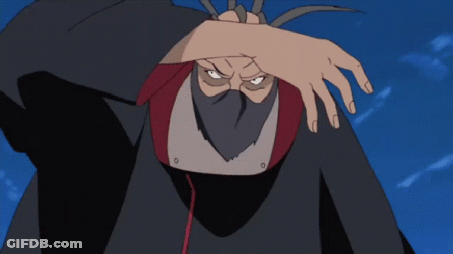 Sasori Kogutsu Marionette Attack Naruto GIF