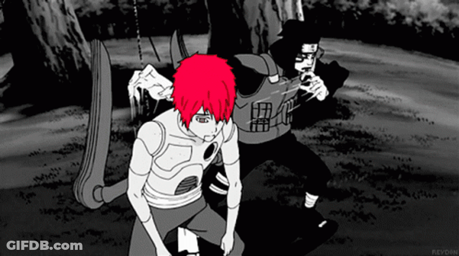 Sasori Puppet Dark Naruto Art GIF