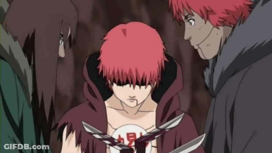 Sasori Puppets Takeover Naruto Anime GIF