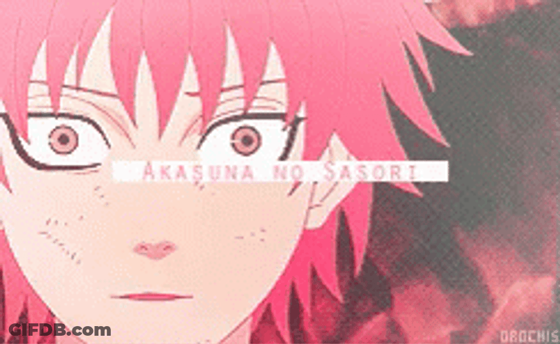 Sasori  Red Sand Fan Art GIF