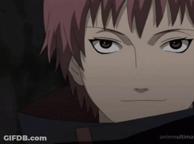 Sasori Smile Smirk Naruto Shippuden GIF