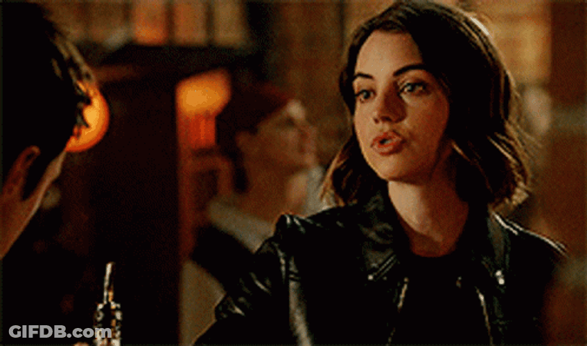 Sassy Adelaide Kane Wearing Leather Suit GIF
