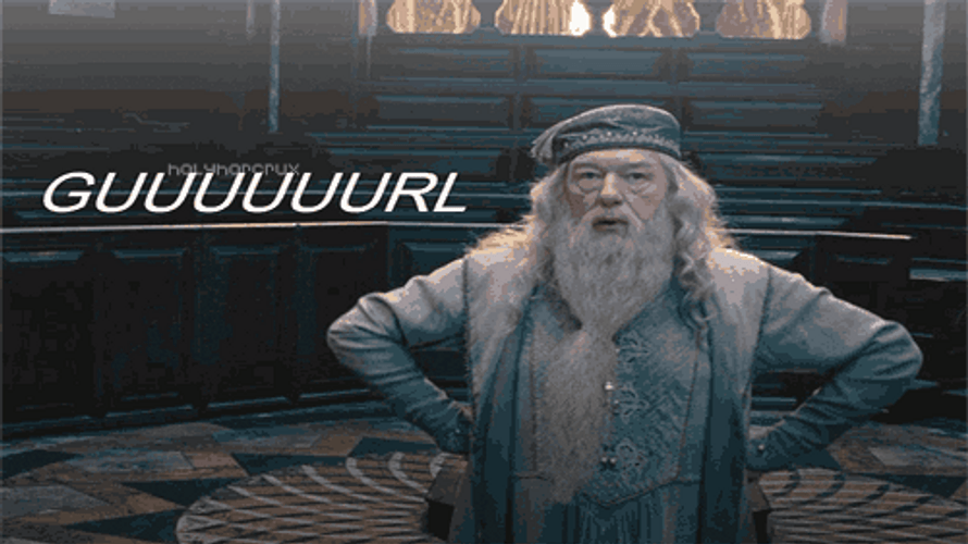Sassy Albus Dumbledore GIF