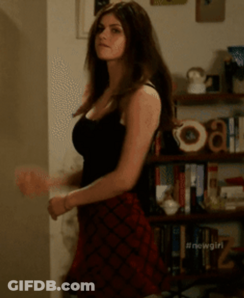 Sassy Alexandra Daddario GIF