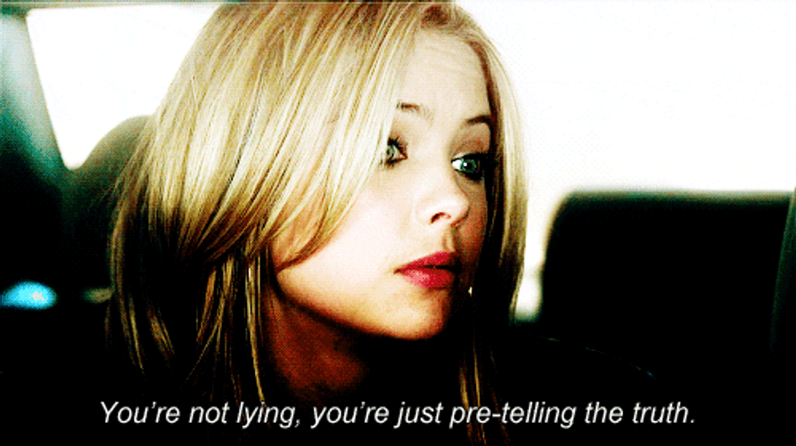 Sassy Ashley Benson Lie GIF
