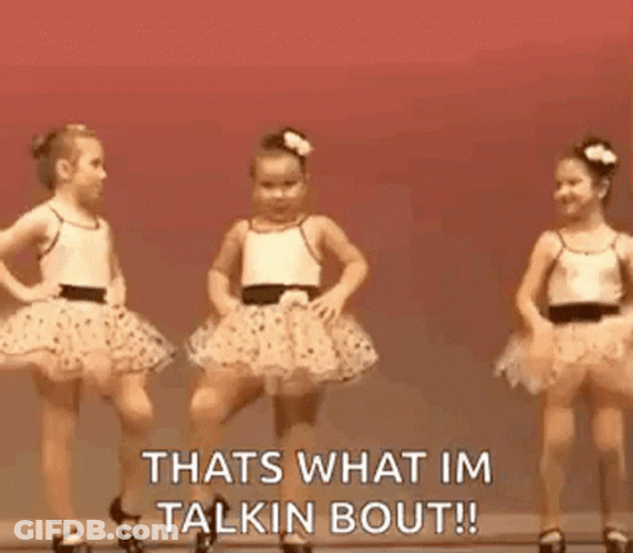Sassy Ballerina Thats Right GIF