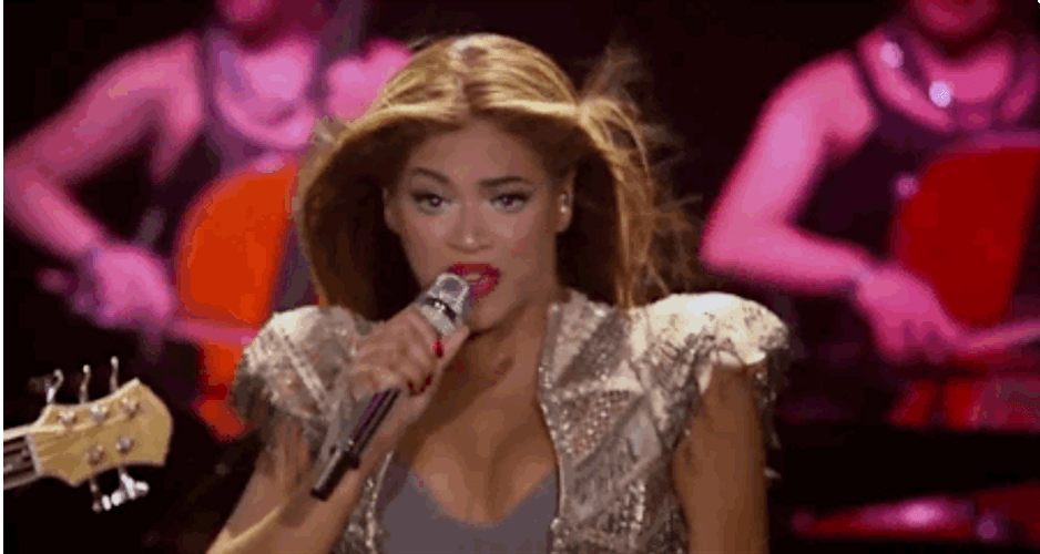 Sassy Beyonce Singing GIF