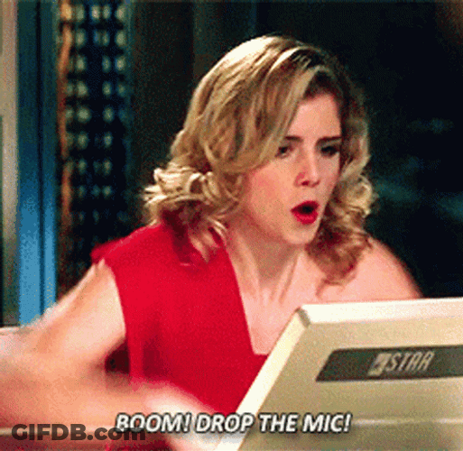 Sassy Boom Drop The Mic GIF