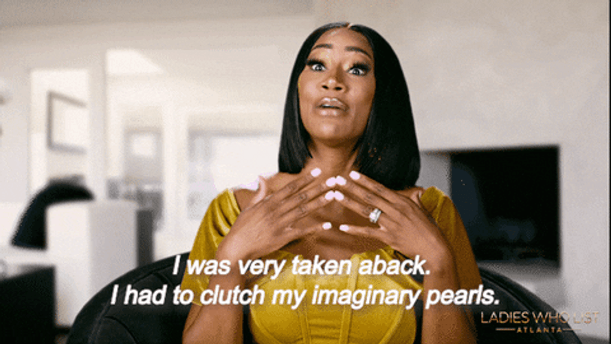 Sassy Cardi B Clutch Pearls GIF