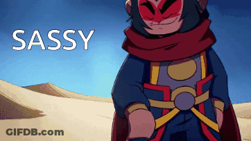 Sassy Cartoon Character GIF
