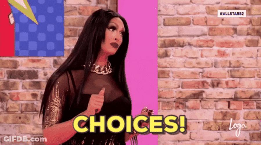 Sassy Choices Drag Race GIF