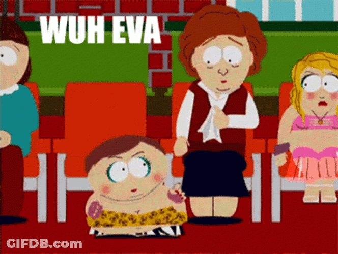 Sassy Drag Queen Eric Cartman On Stage GIF