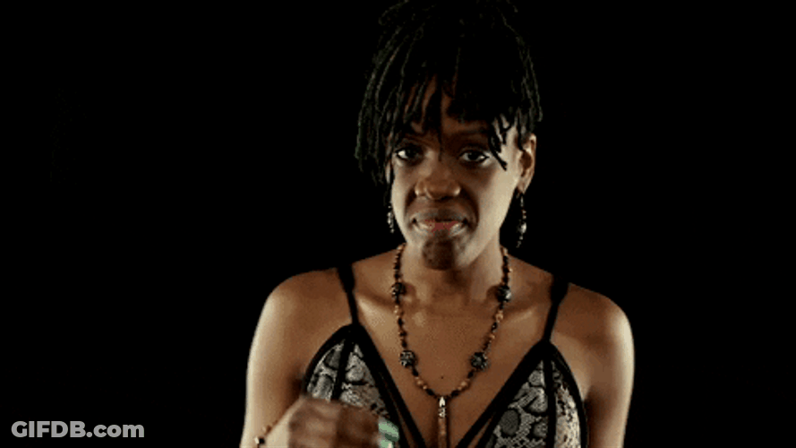 Sassy Finger Snap GIF
