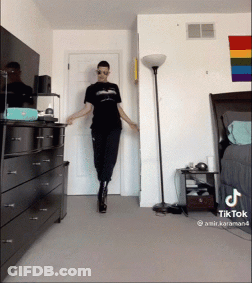 Sassy Gay Catwalk Meme GIF