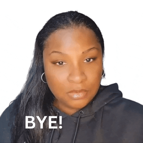 Sassy Girl Bye GIF