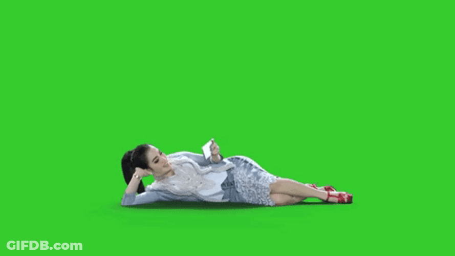 Sassy Girl Rolling On Floor Laughing GIF