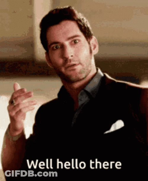 Sassy Guy Well Hello There GIF