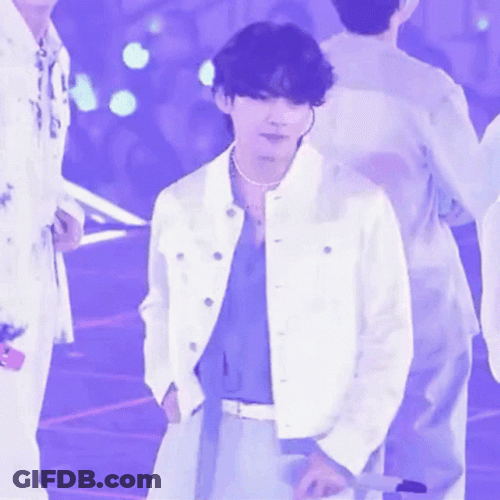 Sassy Kim Taehyung During Concert GIF