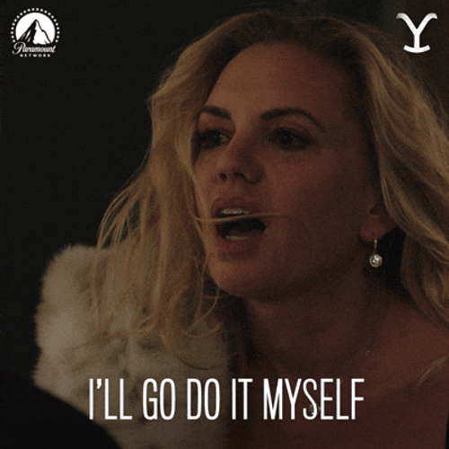 Sassy Lady Let Me Do It For You GIF