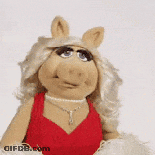 Sassy Miss Piggy Jumping GIF