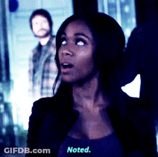 Sassy Noted GIF