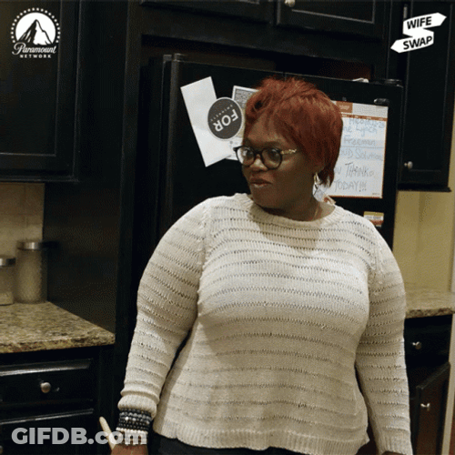 Sassy Wife Ready To Beat Up GIF