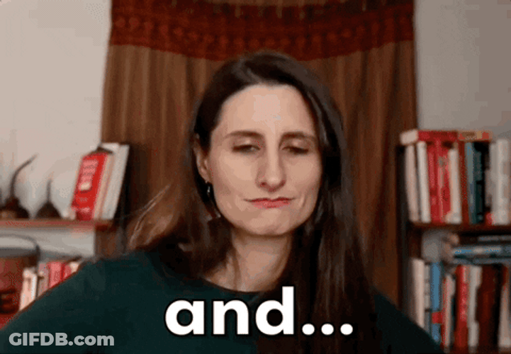 Sassy Woman Saying And GIF