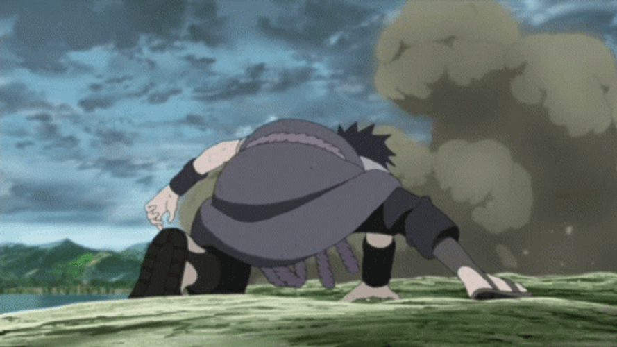 Sasuke Naruto Unleashed Power GIF