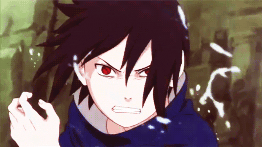 Sasuke Pfp Furious GIF