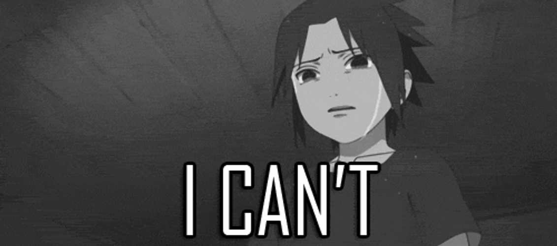 Sasuke Pfp I Can't GIF