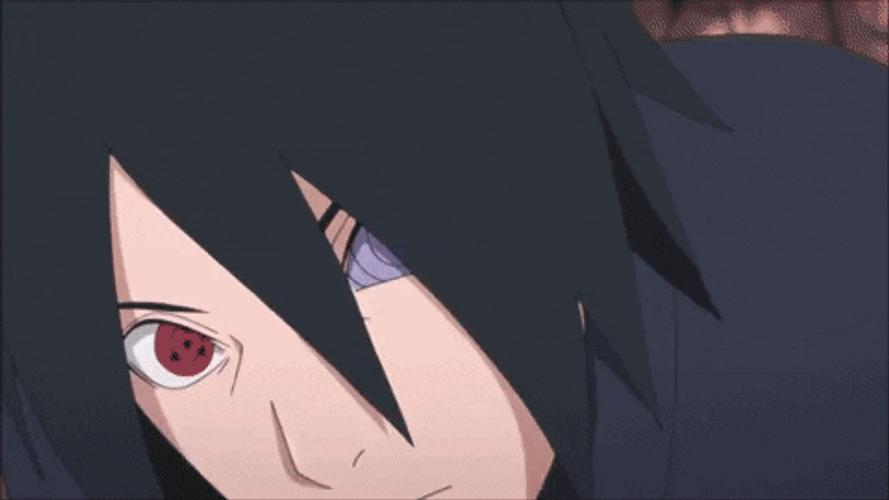 Sasuke Sharingan And Rinnegan GIF