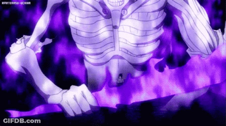 Sasuke Susanoo Skeleton GIF