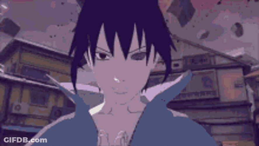 Sasuke Uchicha Ultimate Ninja Storm Rinnegan GIF