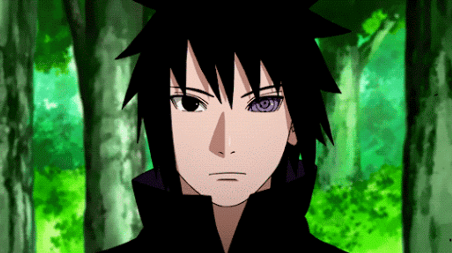 Sasuke Uchiha Blank Expression GIF