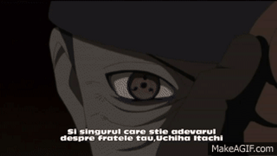 Sasuke Uchiha Crying Blood GIF