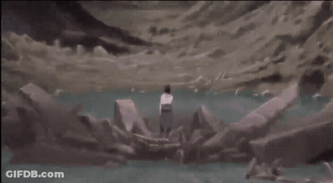 Sasuke Uchiha Looking Into Eyes GIF