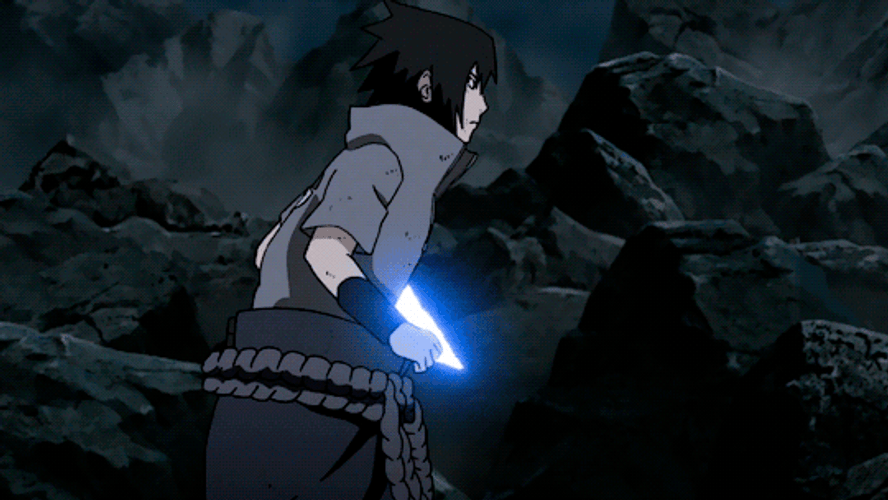 Sasuke Uchiha Magical Powers GIF