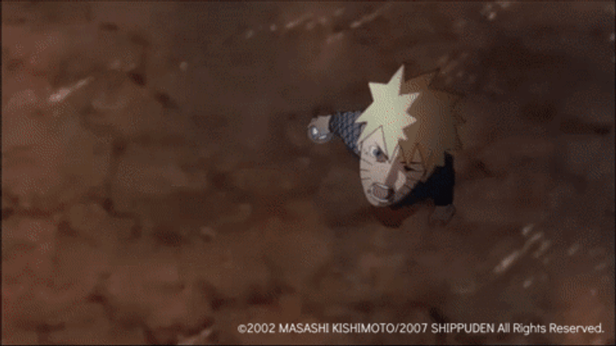 Sasuke Vs Naruto Rasengan Vs Chidori GIF