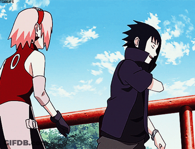 Sasusaku Sakura Sasuke Rose For You GIF