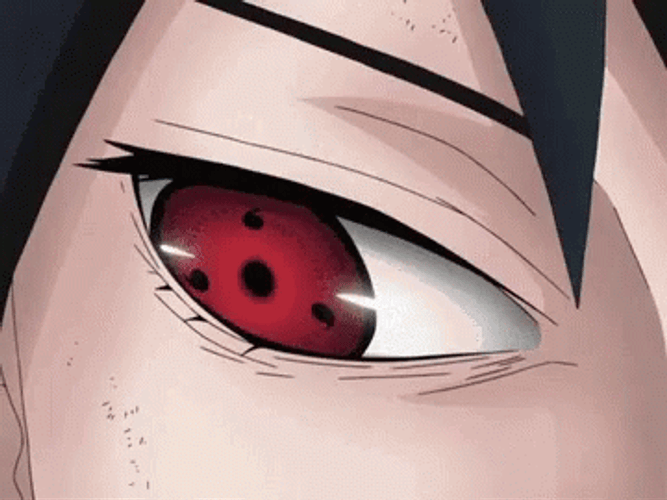 Sasusaku Sasuke Sakura Anime Eyes GIF