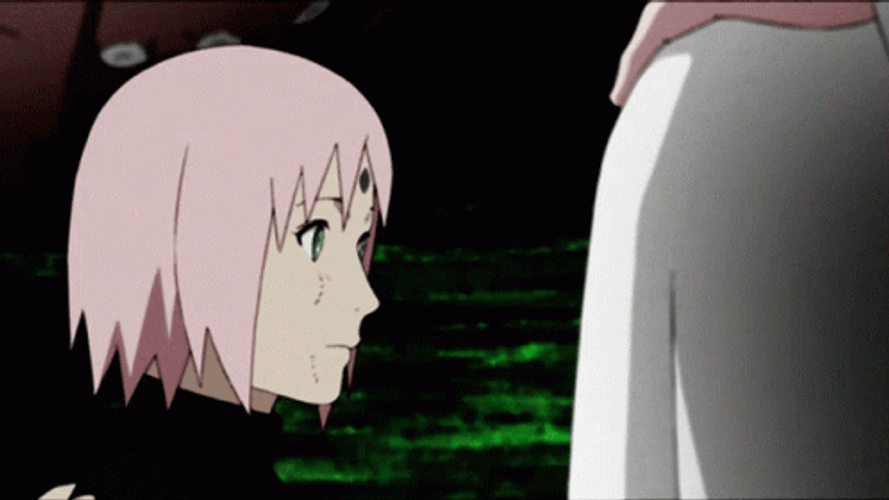 Sasusaku Sasuke Sakura Anime Smile GIF