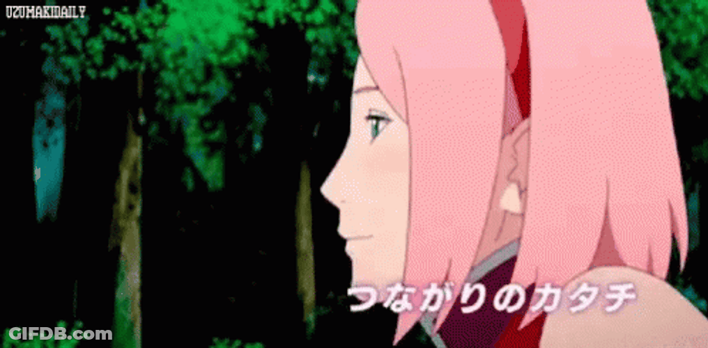 Sasusaku Sasuke Sakura Kiss Lean GIF