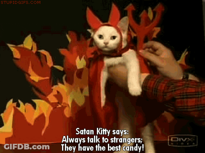 Satan Kitty GIF