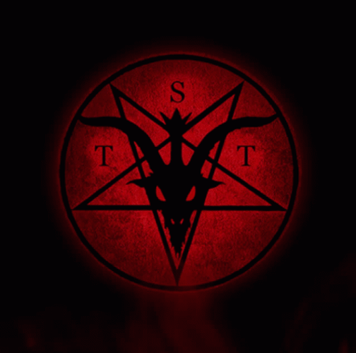 Satan Lucifer 666 Red Emblem GIF
