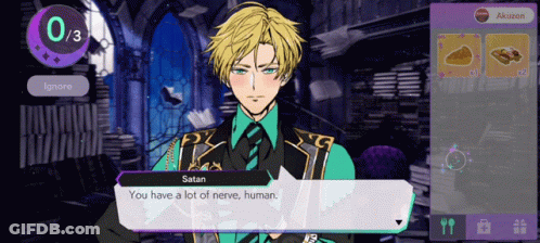 Satan Saying You Have A Lot Of Nerve GIF