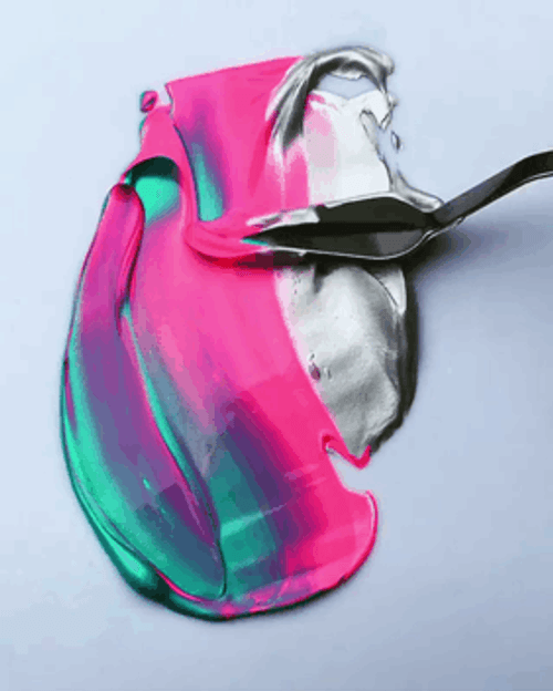 Satisfying Water Color Painting GIF